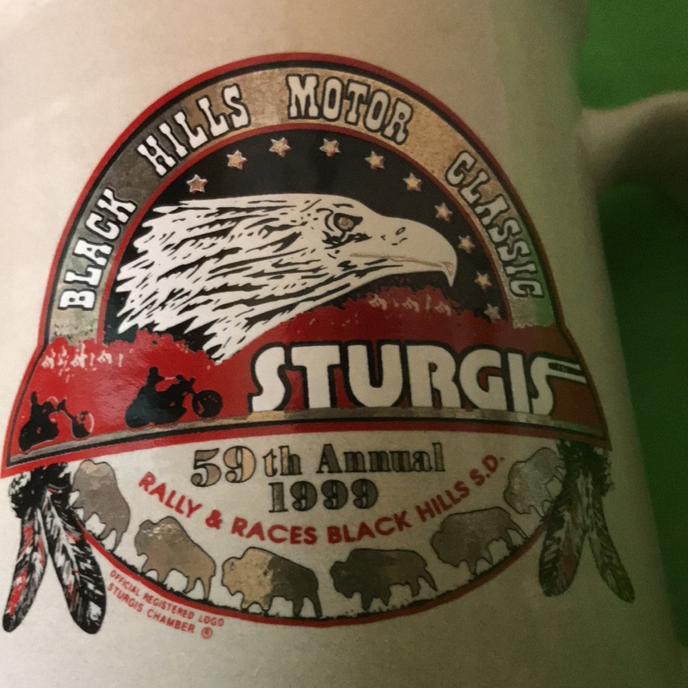 Red Wing Vintage Sturgis Black Hills Motor 1999 Stein. Excellent Condition. - Picture 2 of 7